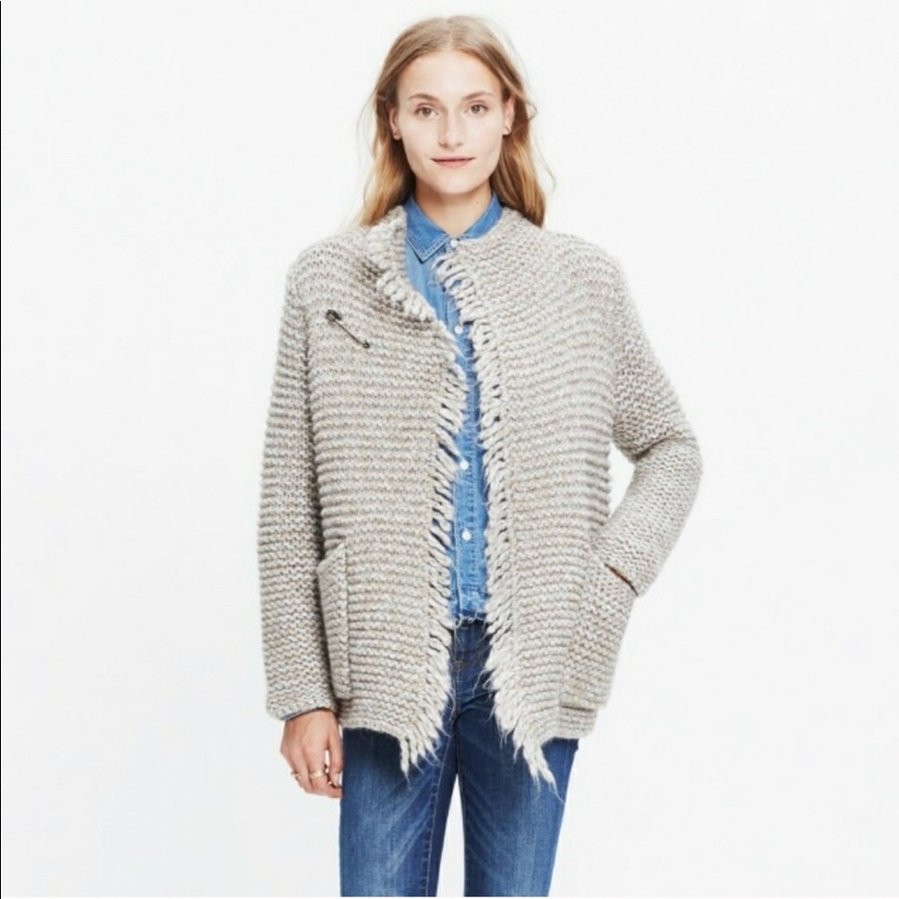 Madewell wool cardigan